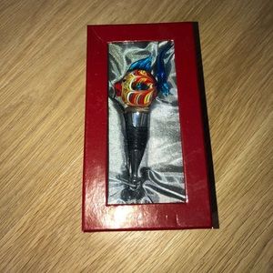 Blown Glass Fish Wine Stopper